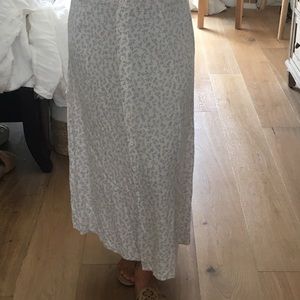 Brandy Melville maxi skirt button down super soft cool light weight and fem
